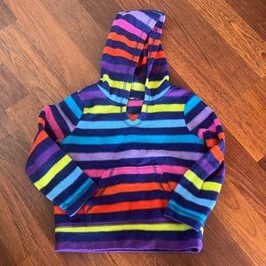 3/$12 Striped Fleece Pullover Hoodie (4-5)